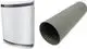 Bosch-Zub--dezentraler-Lueftung-LRE-160-W-Luefter-Rohbauset-Metall-Aussenhaube-weiss-7735600373 gallery number 1